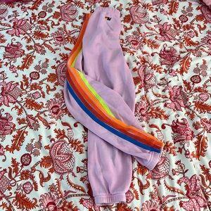 Pink Kids Aviator Nation Swearpants